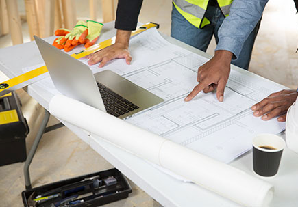 Going over work plans